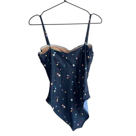 Summersalt x The Home Edit Oasis Scattered Stars One Piece 4 Navy BlueSuit - Picture 4 of 7